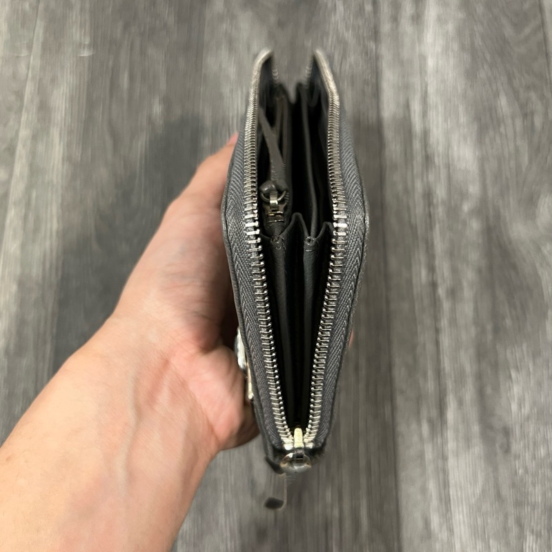 巴黎世家 機車長夾-4