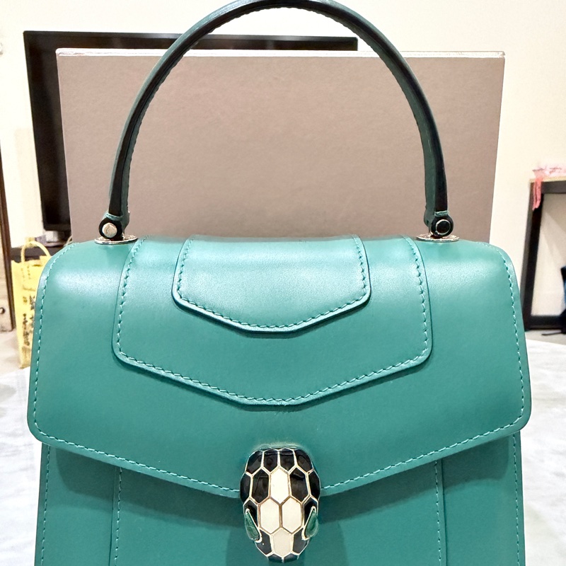 寶格麗的經典肩背/手拿包9成新-3