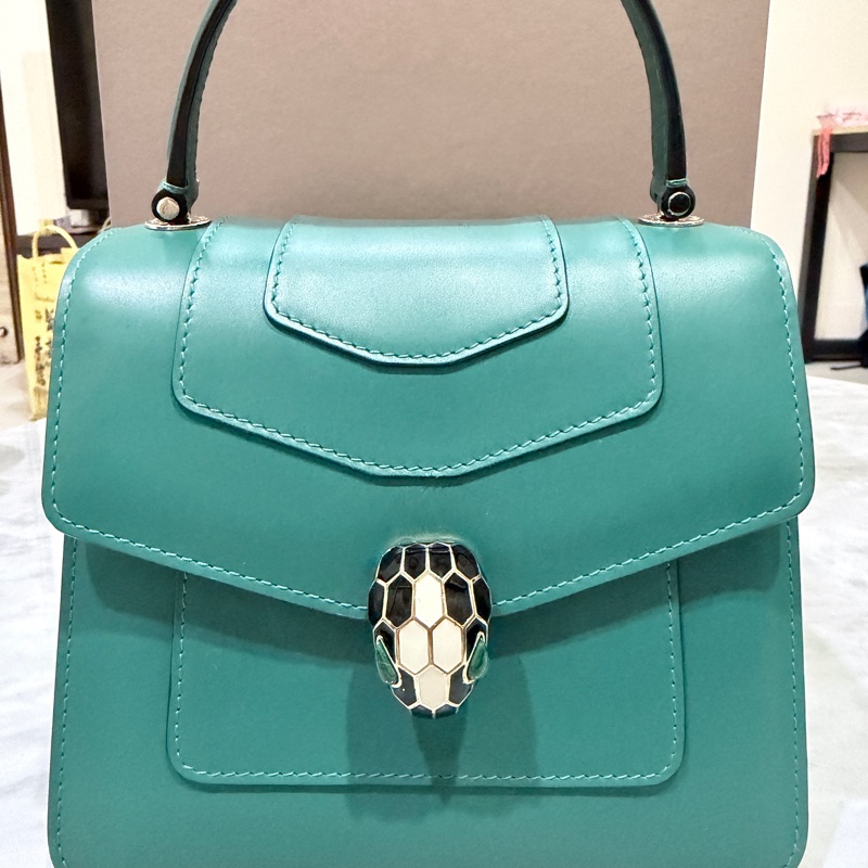 寶格麗的經典肩背/手拿包9成新-6