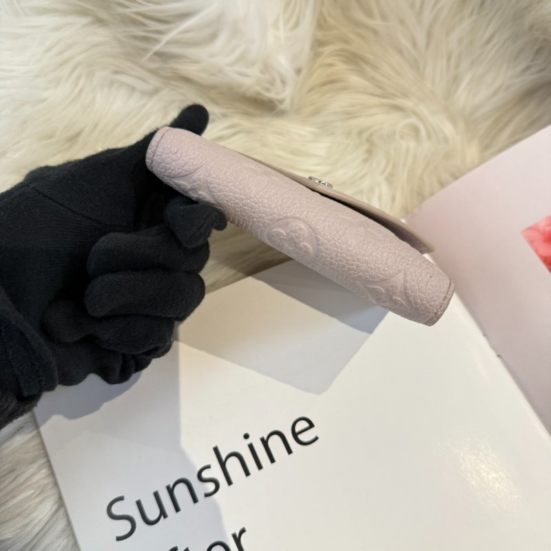 LV Victorine 灰色三折錢包-3