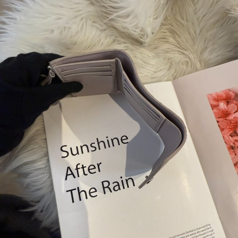 LV Victorine 灰色三折錢包-6