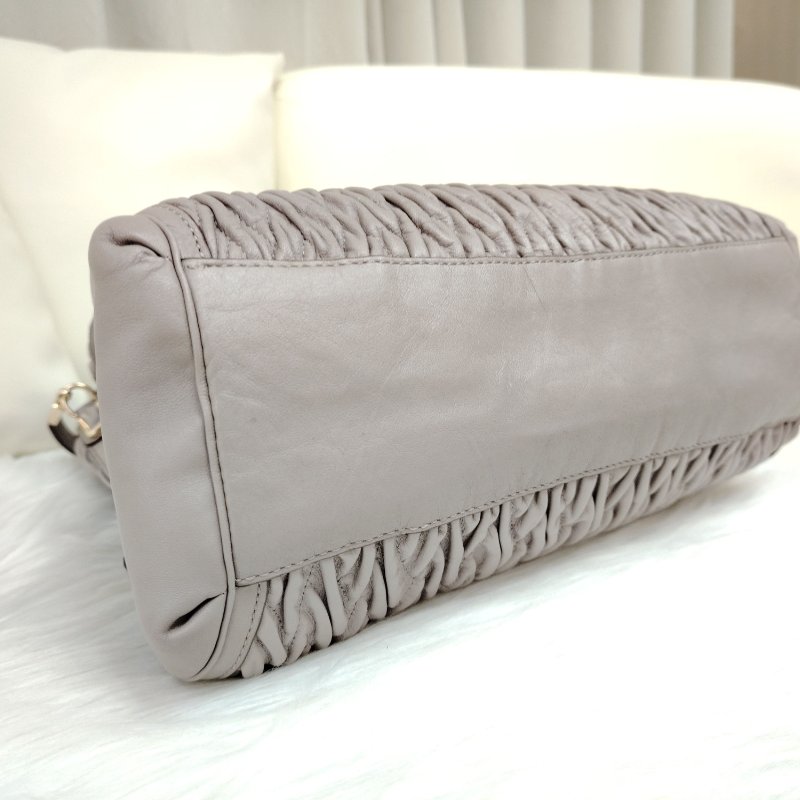 Coach 蔻馳 MADISON 真皮褶皺手袋-2