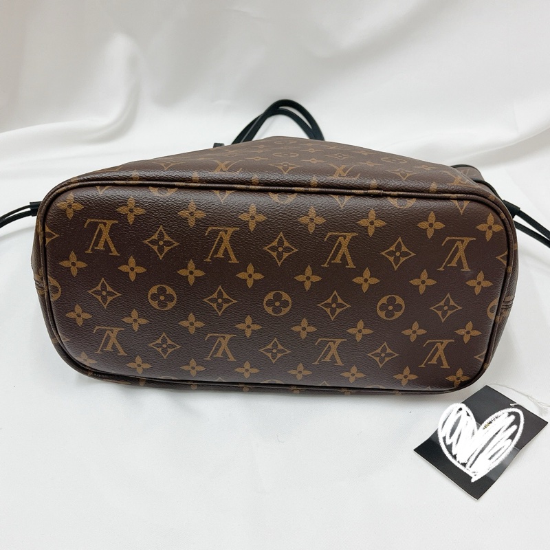 莉亞精品♡LV M11946 NEVERFULL 雙面 黑 二手-5