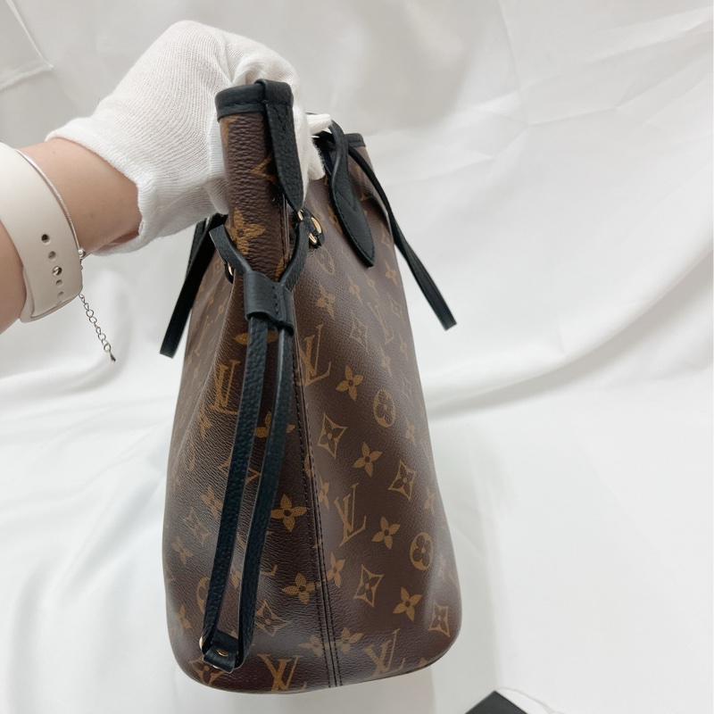 莉亞精品♡LV M11946 NEVERFULL 雙面 黑 二手-6