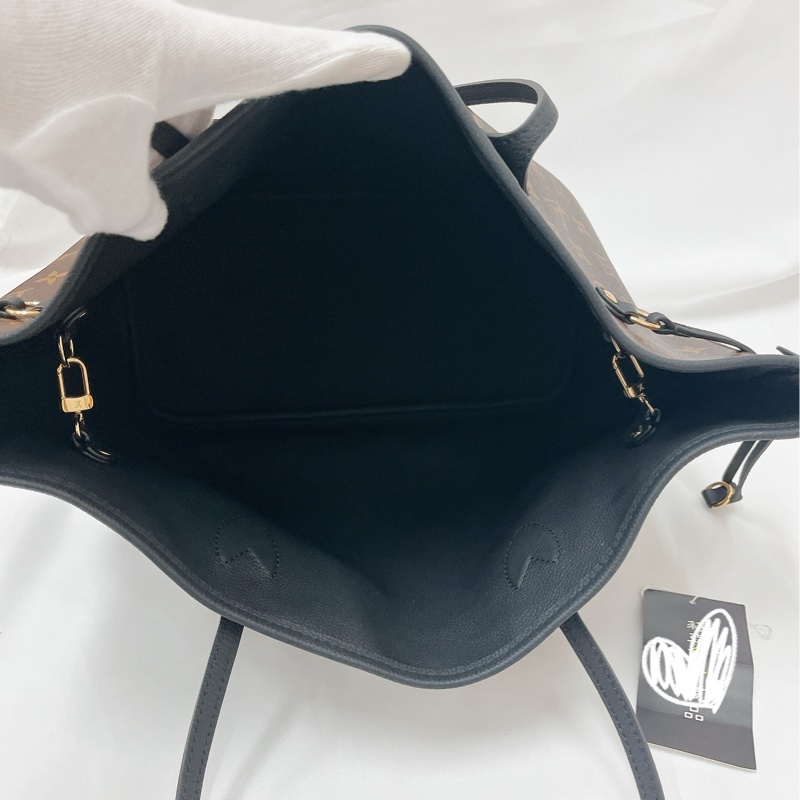 莉亞精品♡LV M11946 NEVERFULL 雙面 黑 二手-8