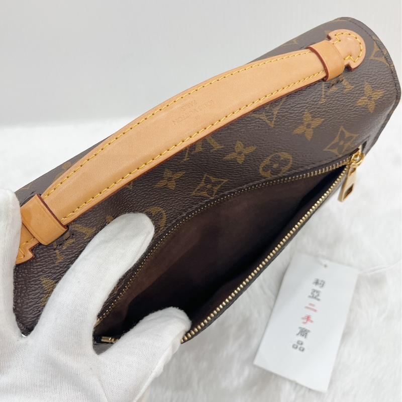 莉亞精品♡LV M44875 老花郵差包 二手-5