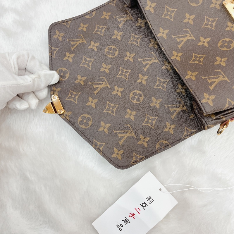 莉亞精品♡LV M44875 老花郵差包 二手-16