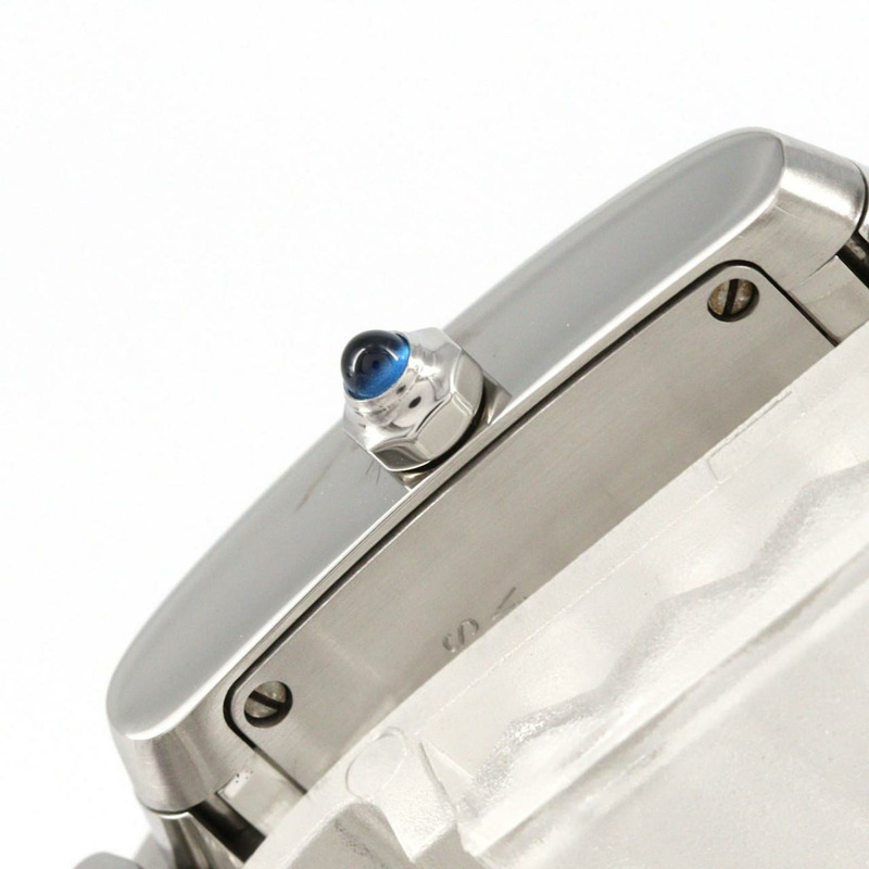 卡地亞 Tank Française SM W51008Q3 不鏽鋼石英錶-3