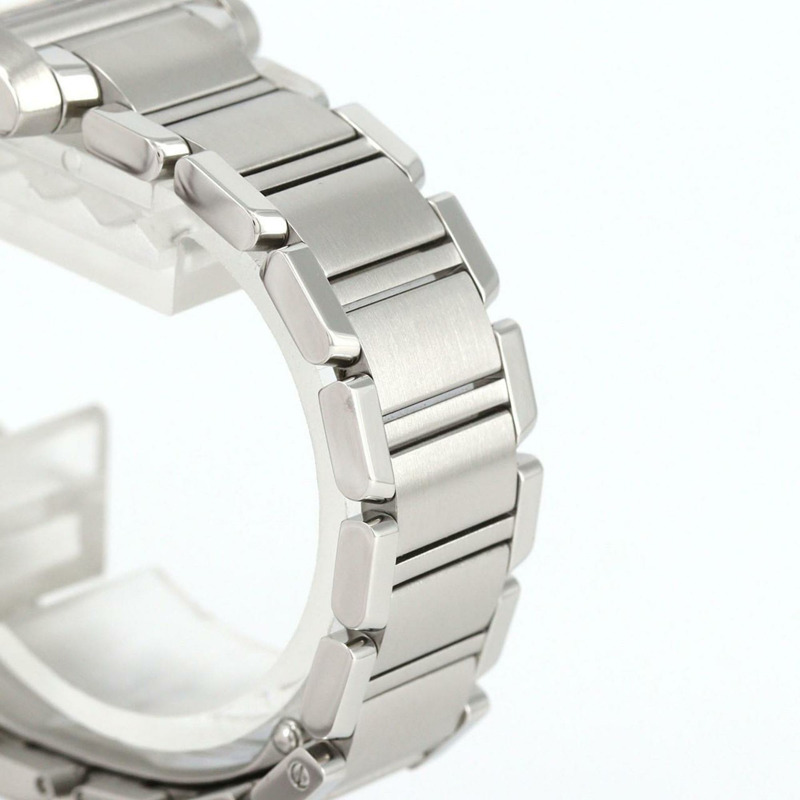 卡地亞 Tank Française SM W51008Q3 不鏽鋼石英錶-4