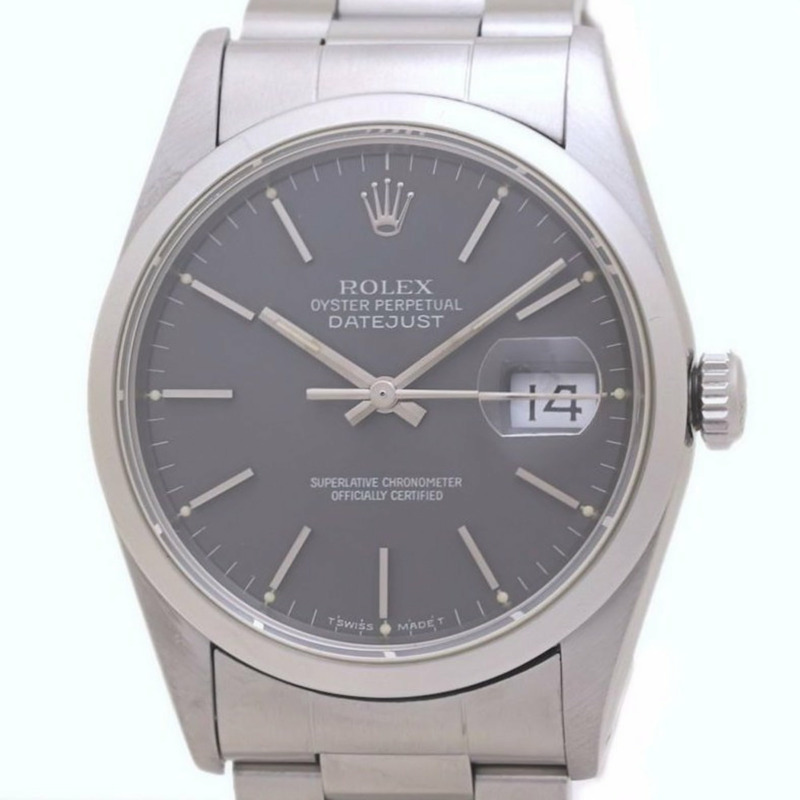 Rolex Datejust 16200 男士腕錶，不鏽鋼 40206-0
