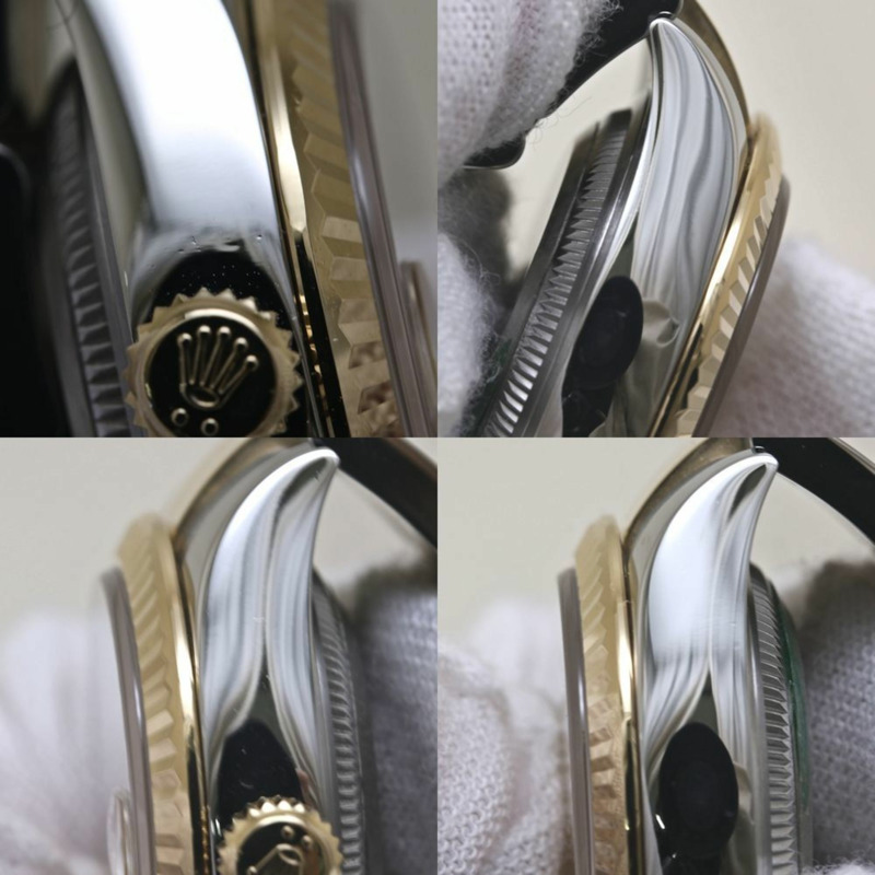 Rolex Datejust 28 鑲10顆鑽石，279173G，女士腕錶，18K黃金和不鏽鋼材質，40209-5