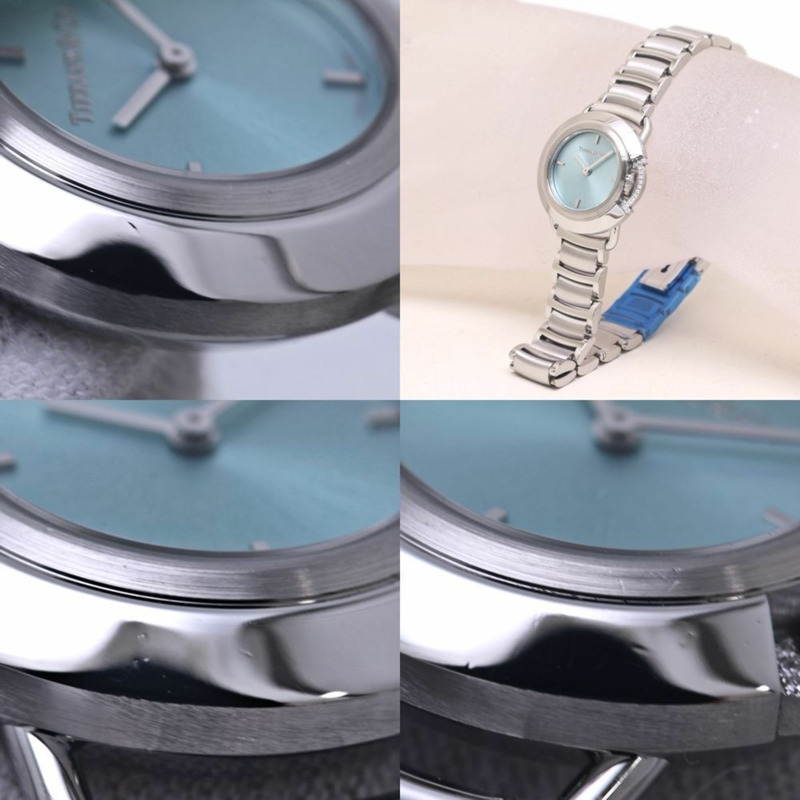 蒂芙尼 (TIFFANY & Co.) Tiffany T 鑽石腕錶，限量版 500 枚，68477409，女士不鏽鋼腕錶，40213-4