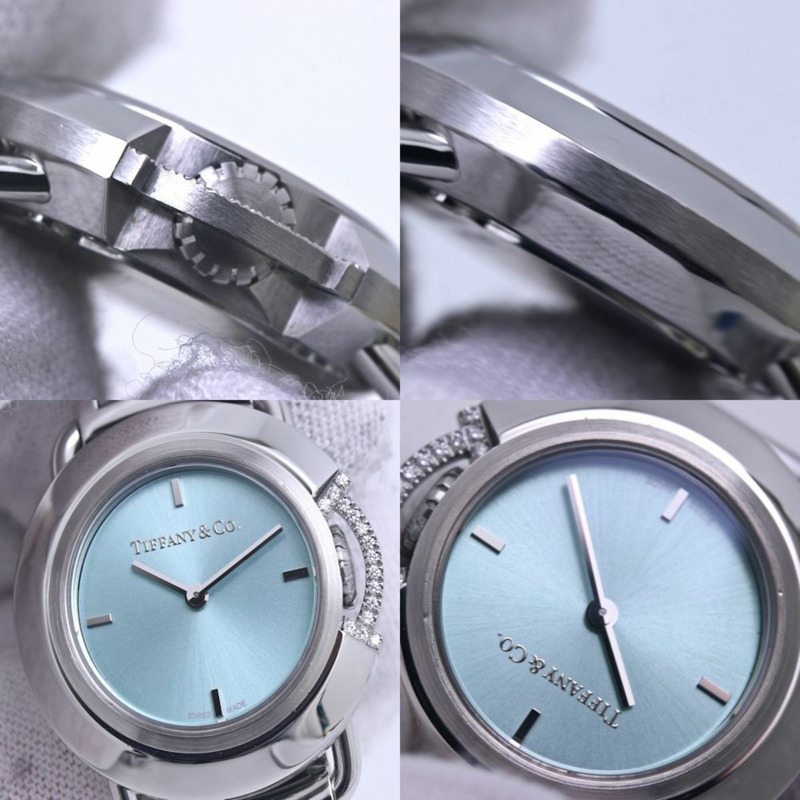 蒂芙尼 (TIFFANY & Co.) Tiffany T 鑽石腕錶，限量版 500 枚，68477409，女士不鏽鋼腕錶，40213-6
