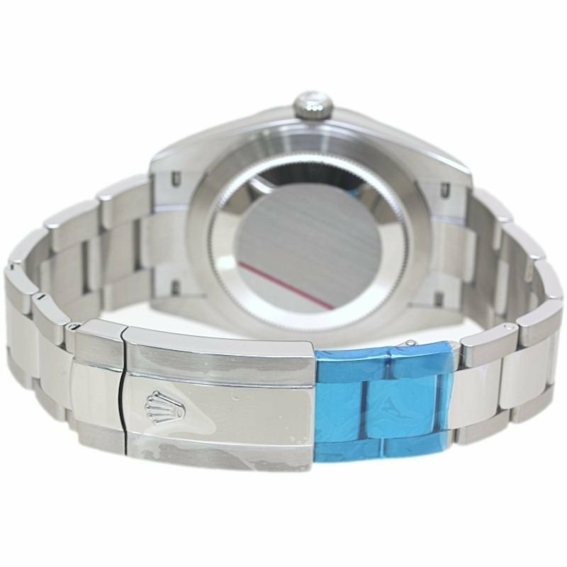 Rolex Datejust 41 亮藍色 126334 男士腕錶 18K 白金及不鏽鋼 40208-2