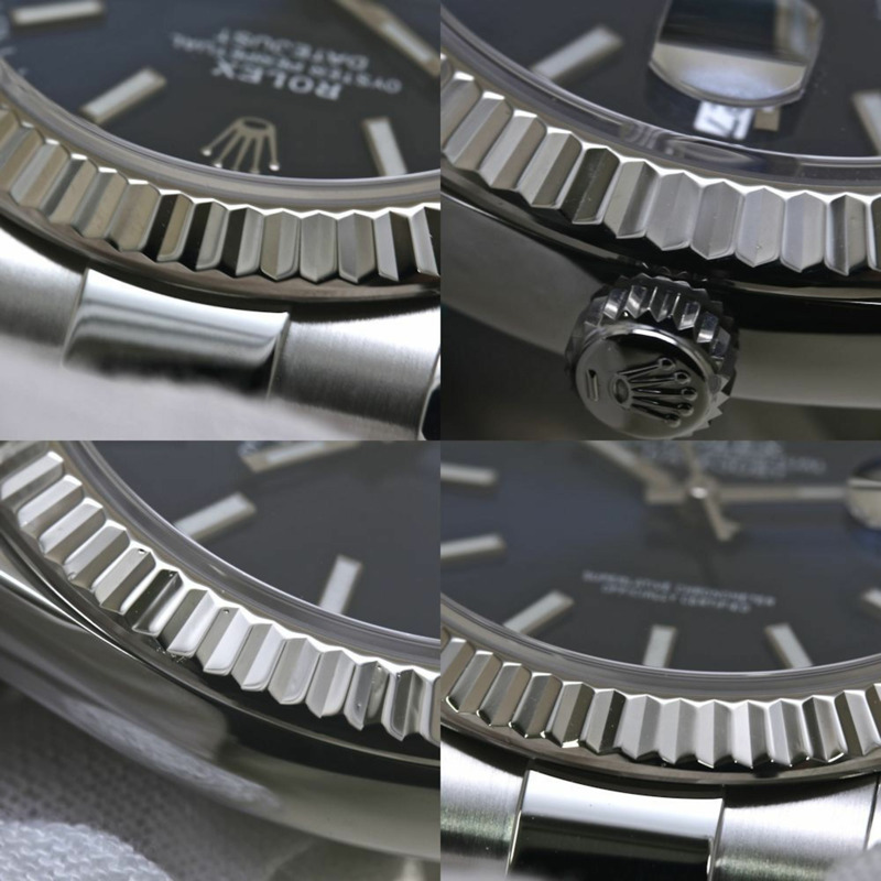 Rolex Datejust 41 亮藍色 126334 男士腕錶 18K 白金及不鏽鋼 40208-5