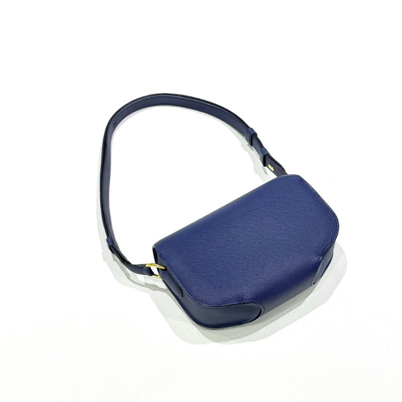 HERMES - 73藍Epsom mini Cherche Midi豬鼻斜背包-1