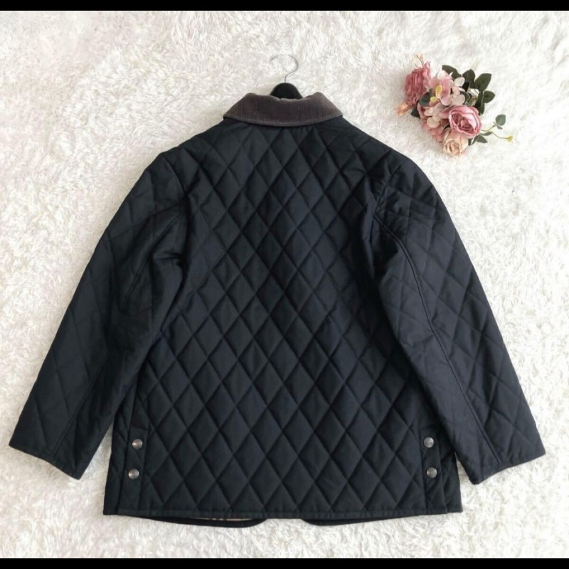 M碼／日本二手精品／BURBERRY／時尚女神絎縫外套-3