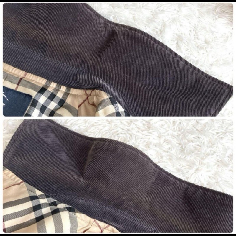 M碼／日本二手精品／BURBERRY／時尚女神絎縫外套-4