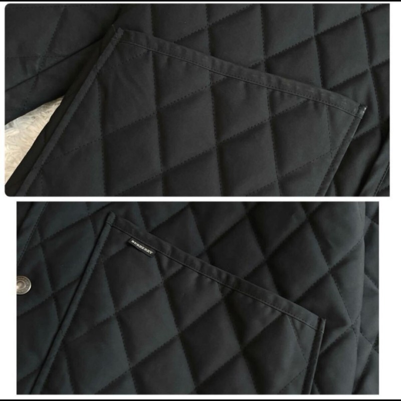 M碼／日本二手精品／BURBERRY／時尚女神絎縫外套-5