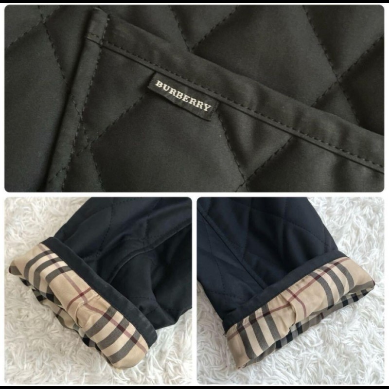 M碼／日本二手精品／BURBERRY／時尚女神絎縫外套-6