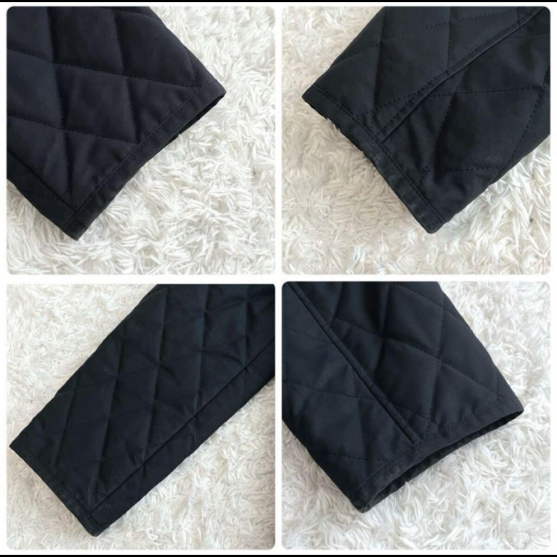 M碼／日本二手精品／BURBERRY／時尚女神絎縫外套-9