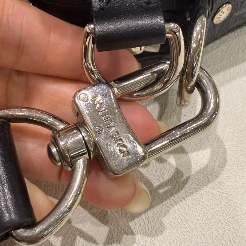 Louis Vuitton - 黑灰色棋盤格三合一郵差包-19