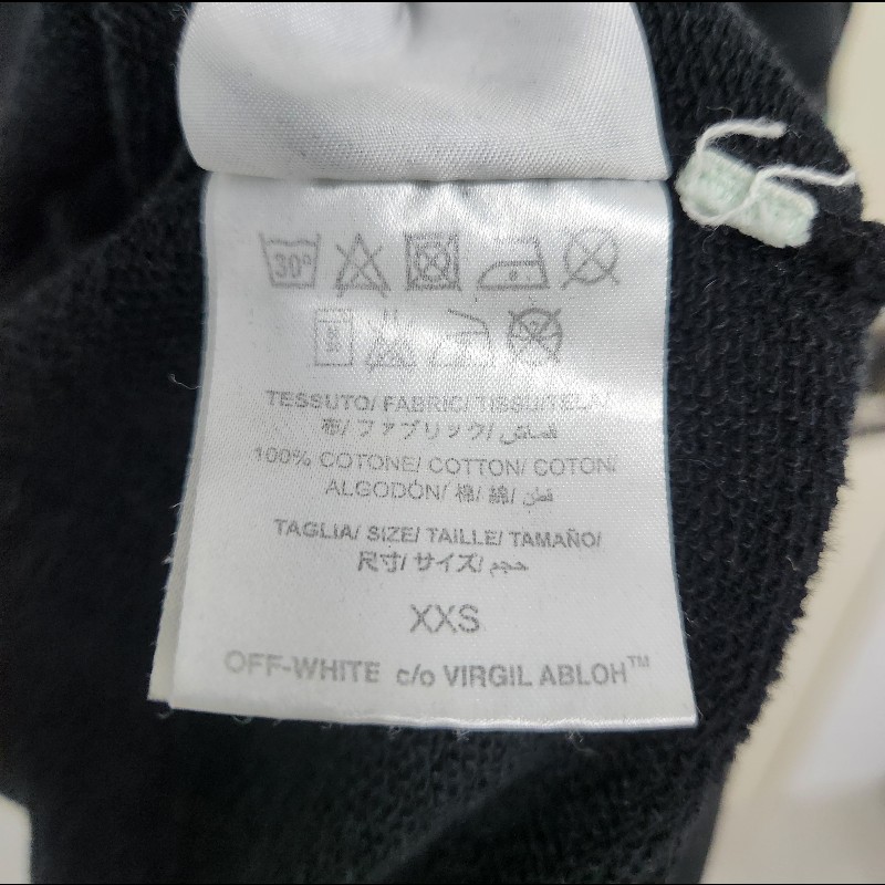 Off-White 荊棘玫瑰花長袖大學T-4