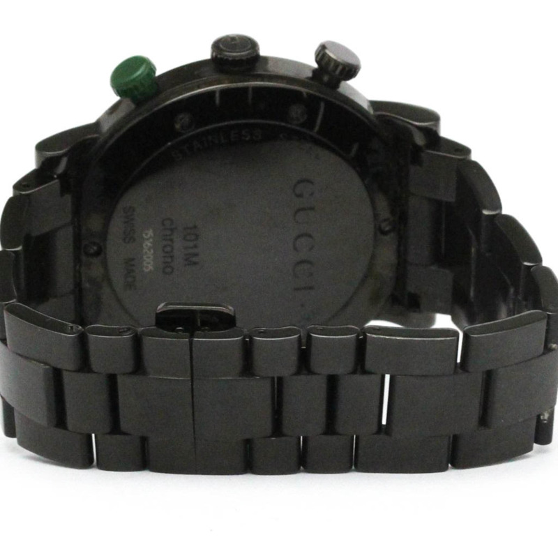 GUCCI G-Chrono 不鏽鋼石英男士腕錶 YA101331-4