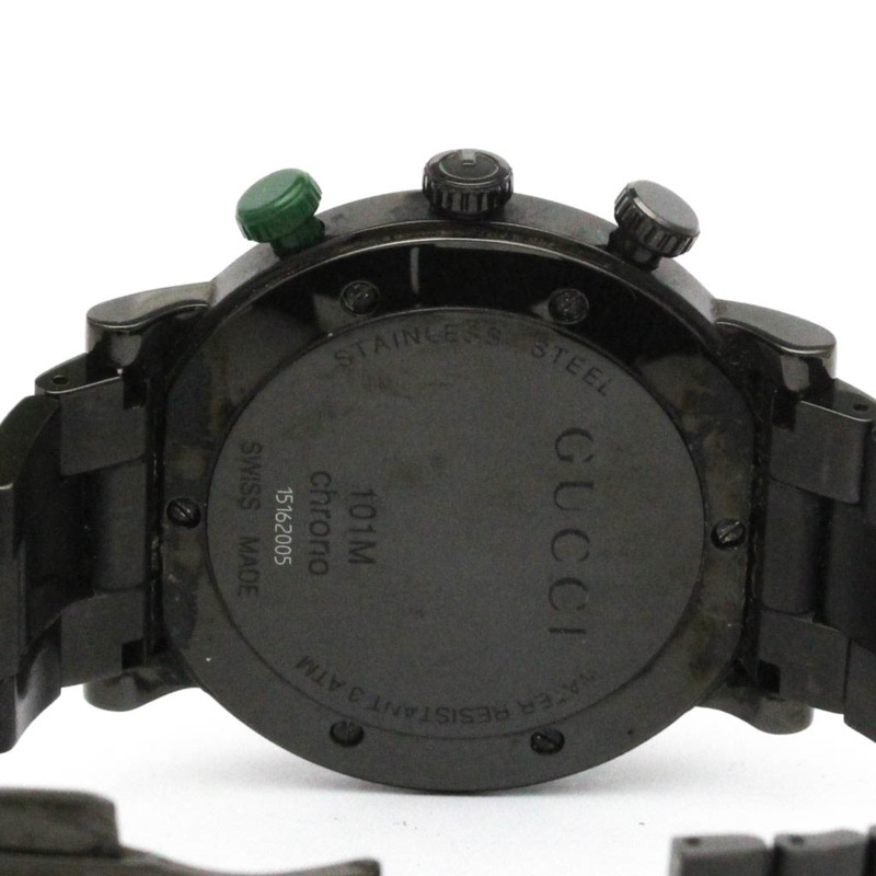 GUCCI G-Chrono 不鏽鋼石英男士腕錶 YA101331-5