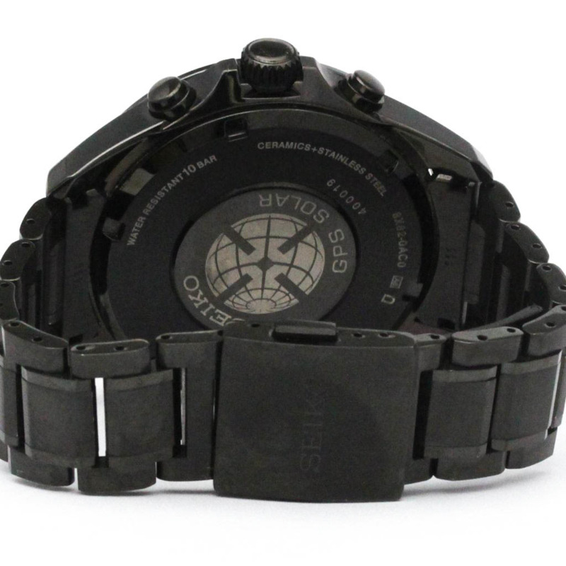 精工 Astron GPS 陶瓷太陽能無線電波男士手錶 SBXB013(8X82-0AC0)-4