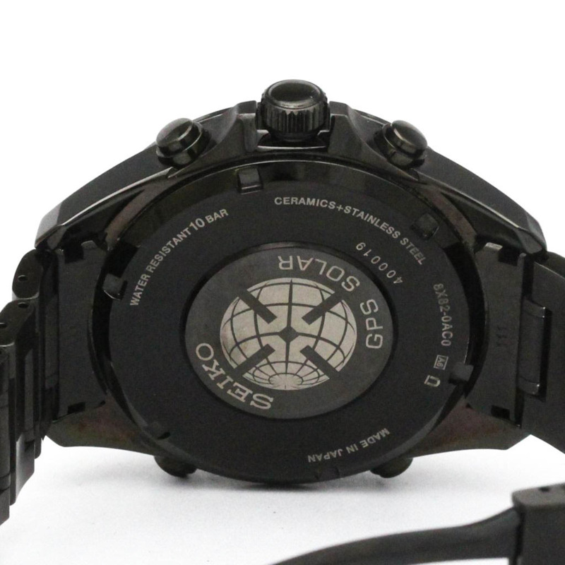 精工 Astron GPS 陶瓷太陽能無線電波男士手錶 SBXB013(8X82-0AC0)-5