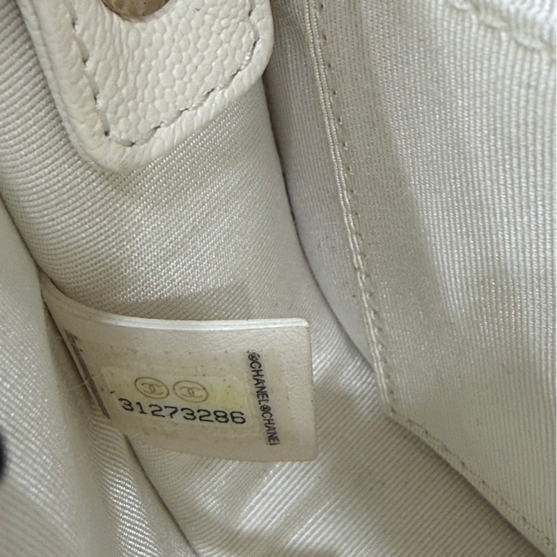 香奈兒CHANEL 2021s荔枝牛皮黑白熊貓色 馬鞍包 郵差包-26