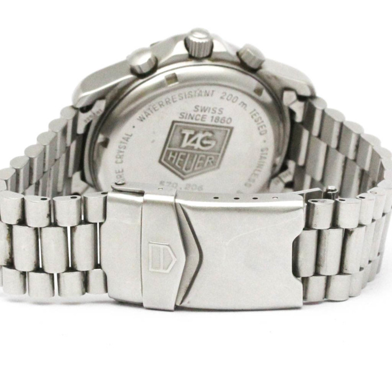 TAG HEUER 專業計時碼錶 精鋼石英男士腕錶 570.206-4