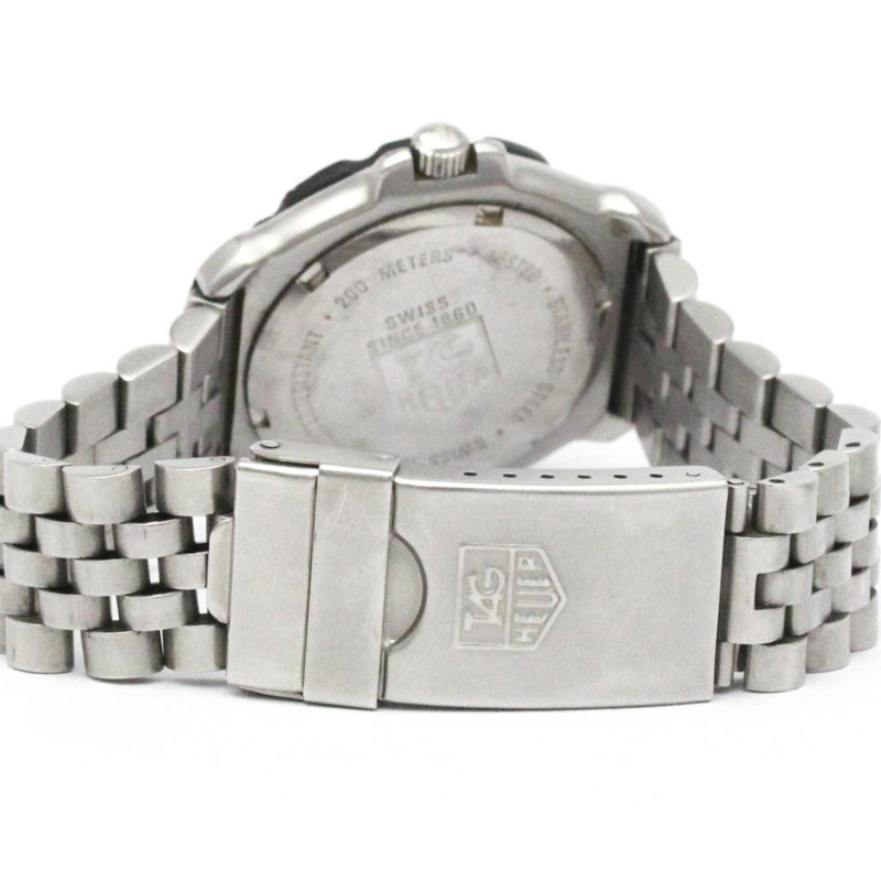 TAG HEUER 豪雅一級方程式不鏽鋼橡膠石英男士腕錶 374.513-4