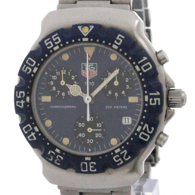 TAG HEUER 2000 Formula 1 Chronograph Steel Quartz Mens Watch CA1210-0
