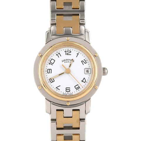 愛馬仕 Clipper 雙色 CL4.220 SSxGP 石英錶