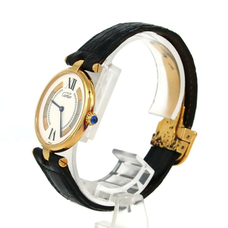 卡地亞 Must VLC LM GP W1006454 石英錶-1