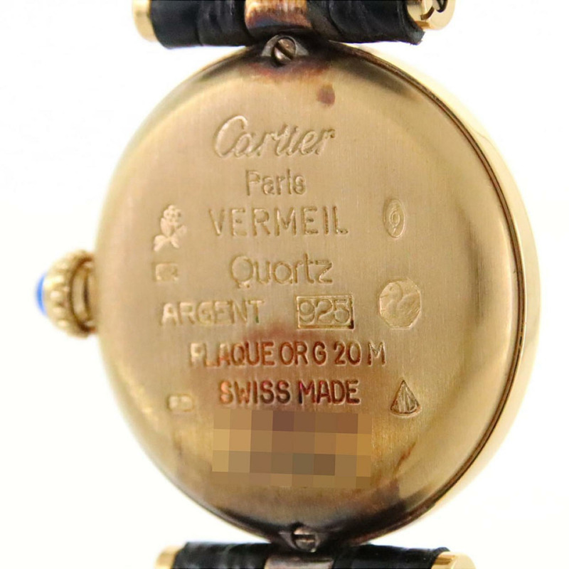 卡地亞 Must VLC GP W1006554 石英錶-5