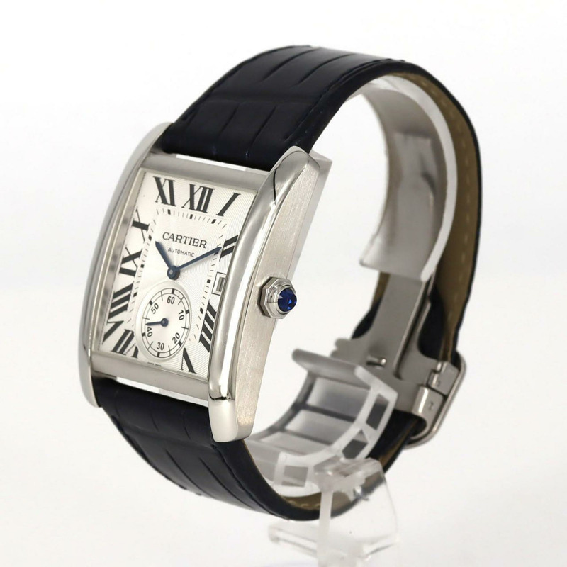 卡地亞 Tank MC LM W5330003 不鏽鋼自動腕錶-1