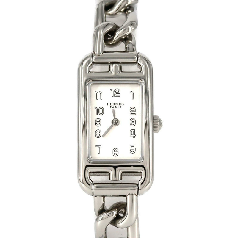 愛馬仕 Nantucket NA2.110 不鏽鋼石英錶-0