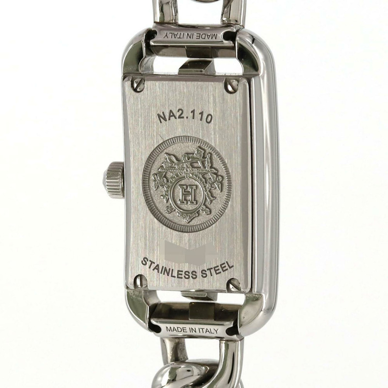 愛馬仕 Nantucket NA2.110 不鏽鋼石英錶-5