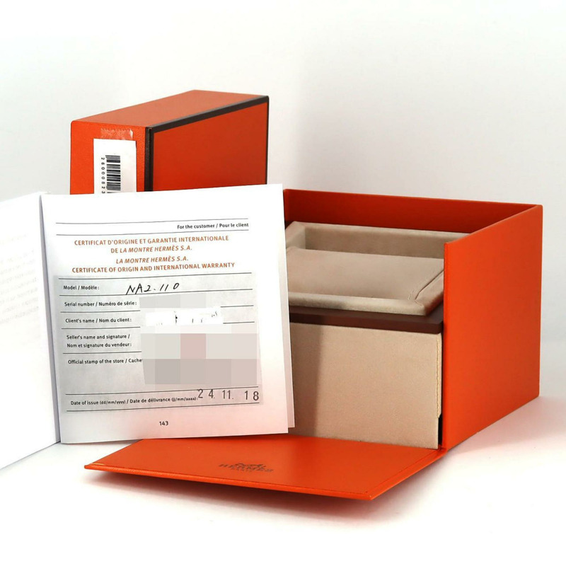 愛馬仕 Nantucket NA2.110 不鏽鋼石英錶-7