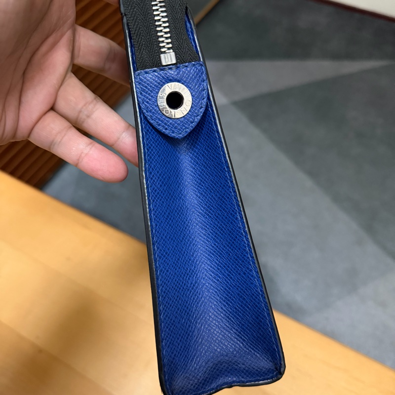 Lv海洋藍老花手拿包 （M30423）-2