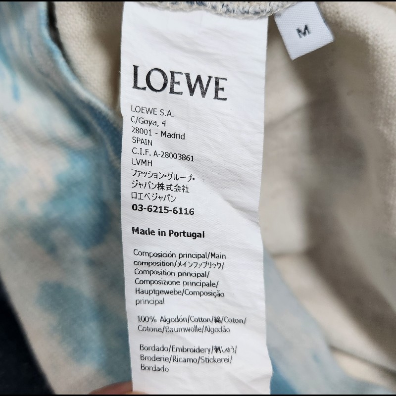 LOEWE 渡假風純棉T恤-4