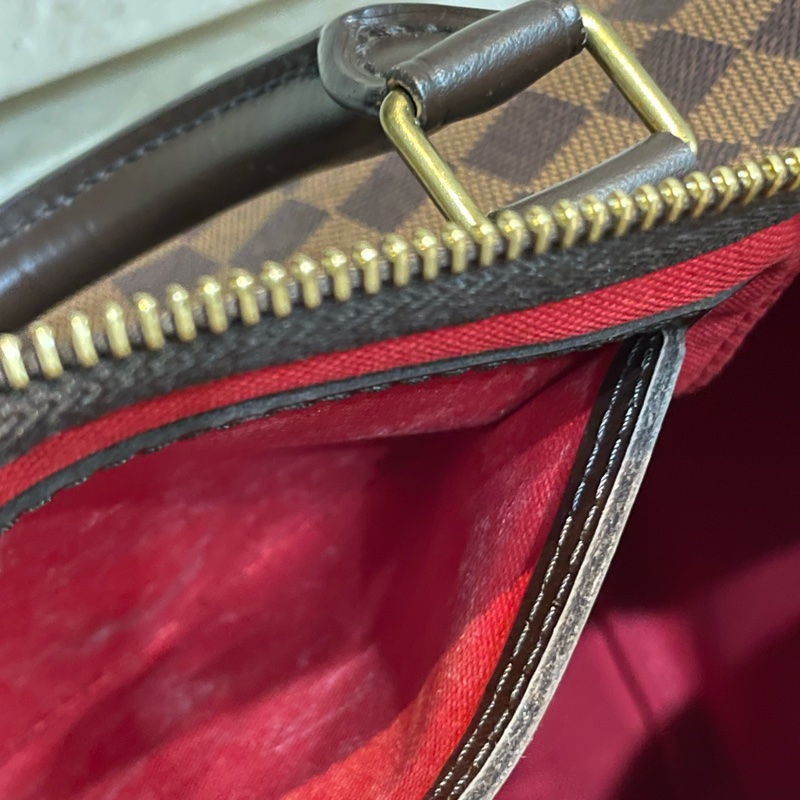 LV speedy 30 棋盤格  波士頓包 手提包-19