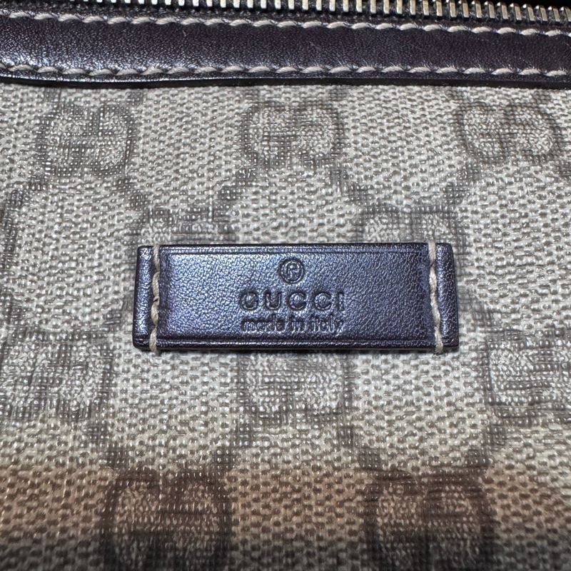 GUCCI 211110 古馳 經典老花GG SUPREME 腰包 Gucci腰包 老花腰包 PVC腰包 PVC老花-10