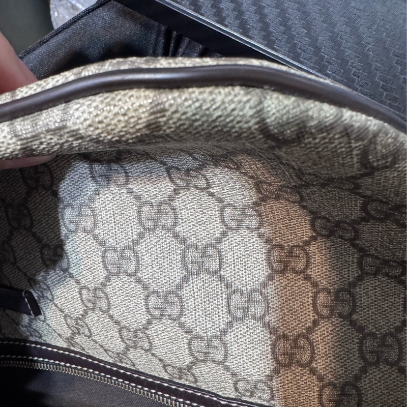GUCCI 211110 古馳 經典老花GG SUPREME 腰包 Gucci腰包 老花腰包 PVC腰包 PVC老花-14