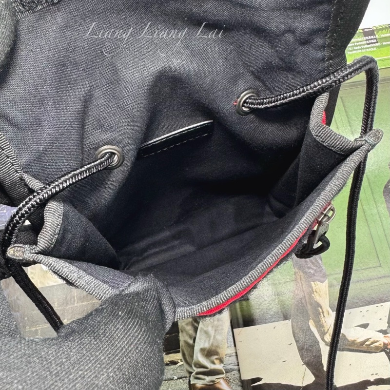 Balenciaga 巴黎世家 紅色尼龍斜背小包-8