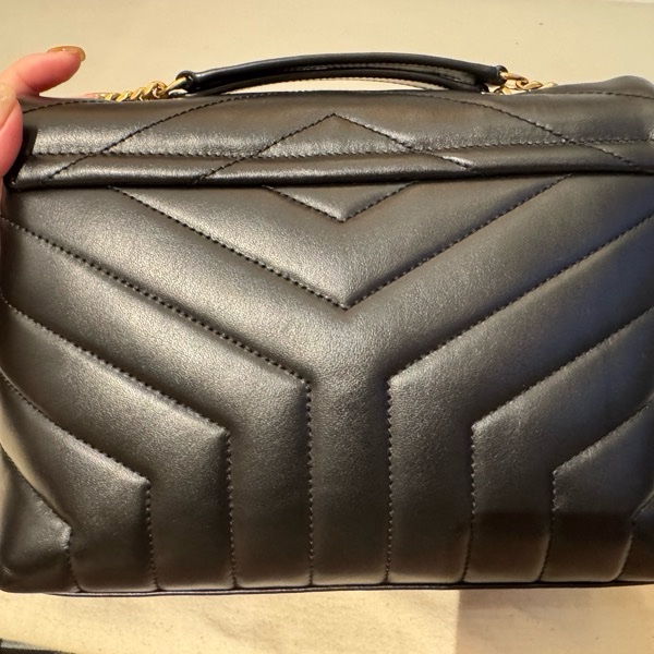 全新YSL LOULOU中款 肩背 斜背 鏈條-2