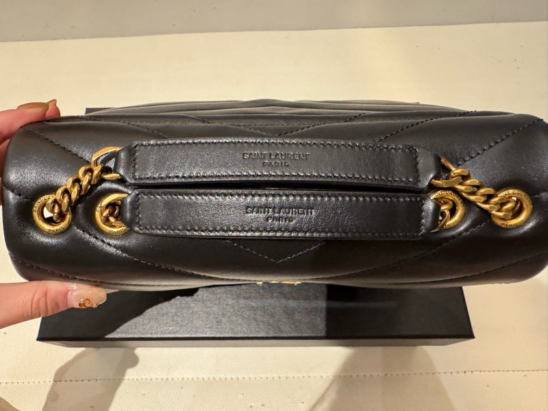 全新YSL LOULOU中款 肩背 斜背 鏈條-16